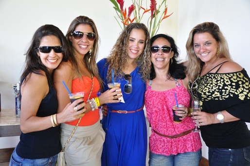 Amanda Mota, Silvana Freire, Cau Castro, Deusa Barbosa e Ana Verena