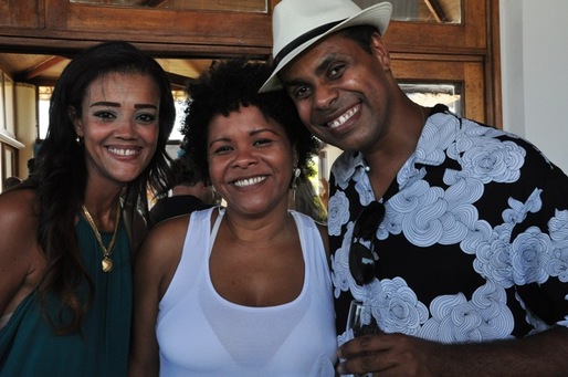 Cinara Santana, Márcia Short e André Cunha