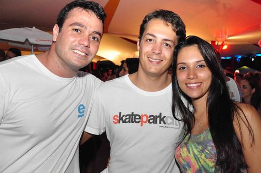 Aldo Benevides, Gabriel Mendonça e Rafaela Galvão