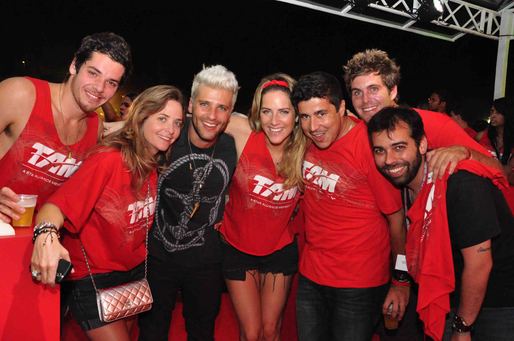 Luca Ewbank, Piny Monteiro, Diogenes Queiroz, Pedro Tourinho, Bruno Gagliasso, Giovana Ewbank e Tiago Gagliasso