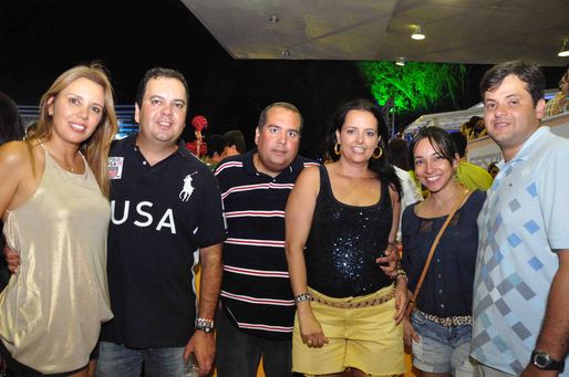 Luciana e Elmar Nascimento, Sandro e Polyana Regis, Ana Paula e João Otávio Macedo