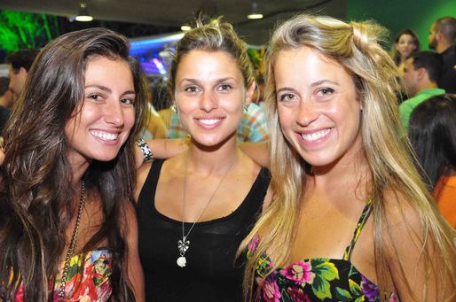 Roberta Codeceira, Raquel Iendrick e Júlia Ericson