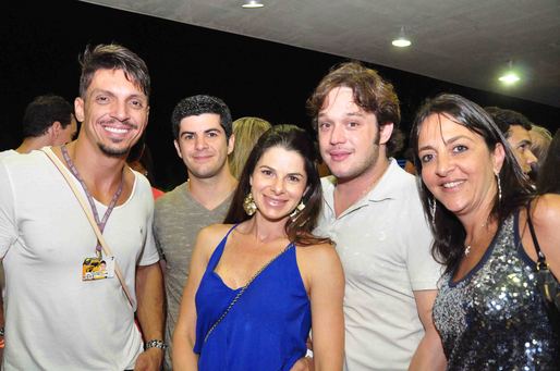 Tarso Marques, Tony Marx, Karina Marx, Hélio Calfat e Renata Boghosian