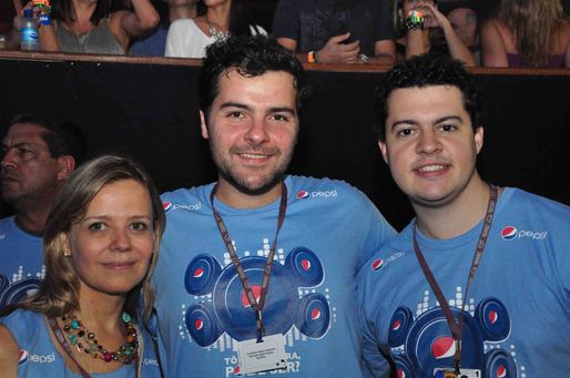 Valéria Pando, Gabriel Nogueira e Rafael Rizzi