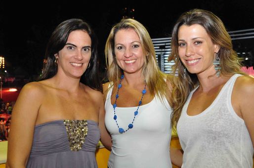 Virginia Gordilho, Nina Gonzaga e Pietra Rangel