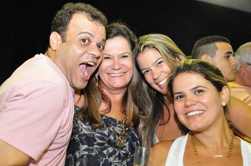 Daniel Rolim, Sandra, Carol e Paula Duarte