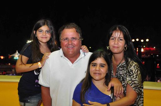 Julianna, Geddel, Alessandra e Marianna Vieira Lima