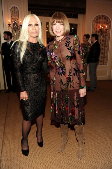 Versace Etoile de la Mer Event_Donatella Versace e Anna Wintour