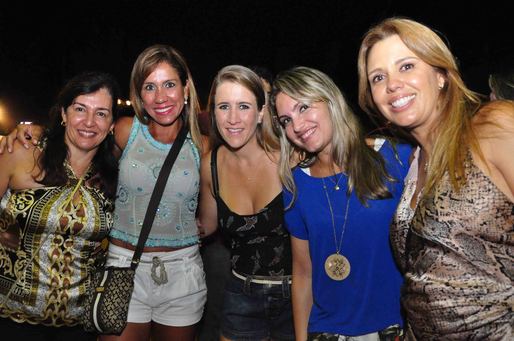 Luciana Nascimento, Kelen Lacerda, Marcela Lomanto, Iris Azi e Elide Gaban