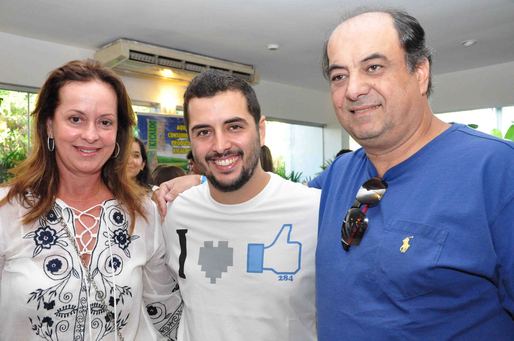 Celinha, Thiago e Bel Silva