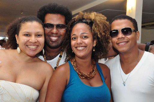 Daniela Castro, Ricardo Chagas, Juliana Dias e Juracy dos Anjos