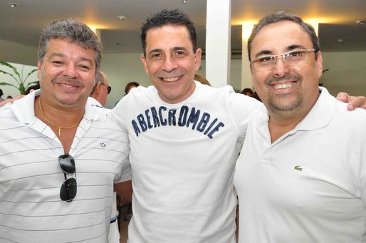 Marcio Bacelar, Sérgio Carneiro e Wanete Carvalho