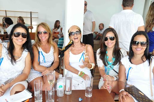 Laura Tanuri, Veronica Andrade, Vera Luedy, Lara Soares e Mila Moraes