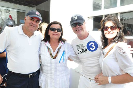 Marcelo Kruschewsy, Josinha Pacheco, Kiki Blauhe e Luciano Cavalcante