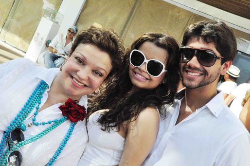 Mônica San Galo, Camila Nunes e Jorge Duarte