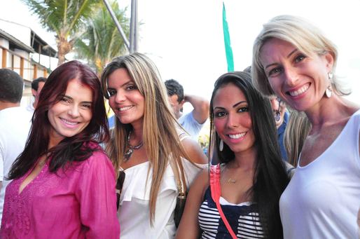 Claudia Gama, Larissa Miranda, Priscila Mendonça e Iolanda Almeida