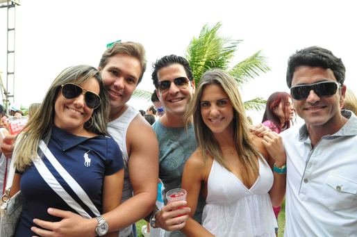 Verena Leite, Leonardo Santos, Ricardo Teixeira, Viviane e Leonardo Damiani