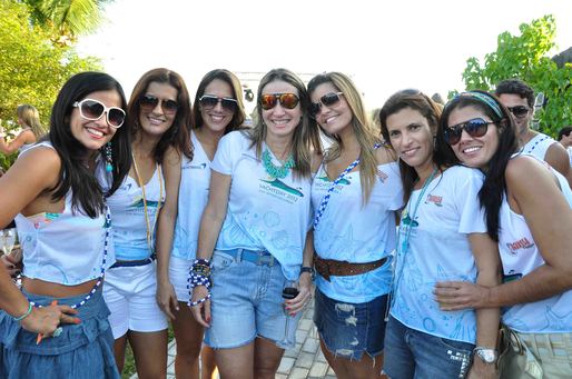 Daniela Neeser, Ana Carvalho, Mariana Andrade, Melina Ollandezos, Priscilla Mendonça, Cristiane Carvalho e Marcia Regis