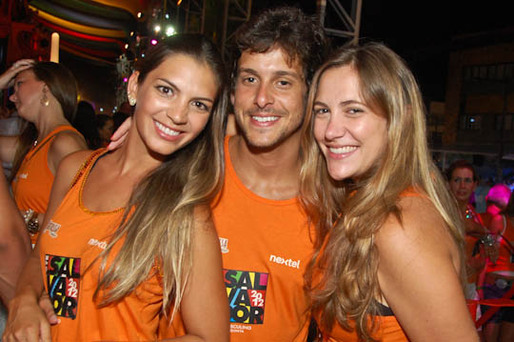 Flavia Valente, André Pedreira e Cissa Castro Llima