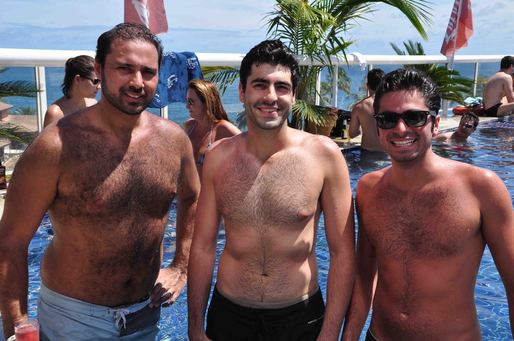 Adel Salman, Ricardo e Guilherme de Cara