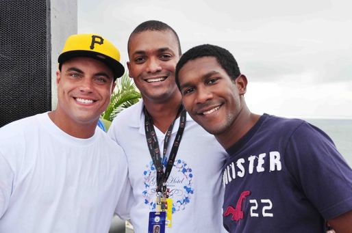 Biel Maciel, Diney Azevedo e Andr´r Luiz Miranda