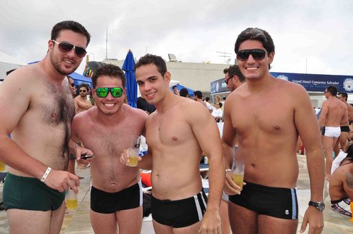 Rodrigo Mesquita, Beto Crestani, Felipe Mazini e Rafael Sagioratto