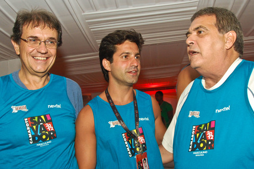 Dante Lacovone, Eduardo Magalhães e Aloísio Legey