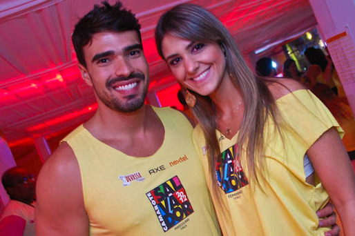 Ruy Bisneto e Aline Barradas