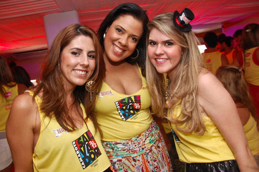 Mabel Tavarez, Luciana Rebello e Marcella Antonelli