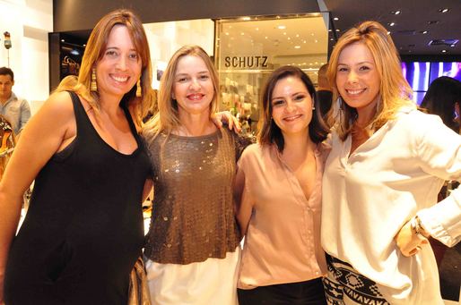 Fabiane Regueira, Vilminha Barreto, Amanda Gama e Raquel Regueira