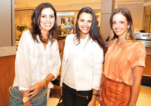 Tâmara Portela, Marta Fonseca e Sandy Najar