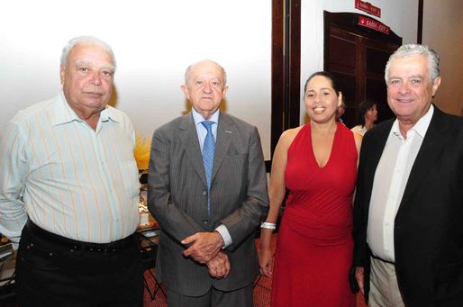 Edmundo Lemos, João Lopes, Carlos e Luciane Sobral