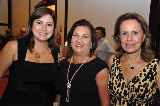 Luciana Alonso, Gracinha Caldeira e Cristina Lobo