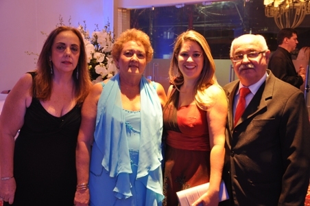 Angela Lomanto, Maria Lurdes lomanto, Cecília Lomanto e Edson Lomanto