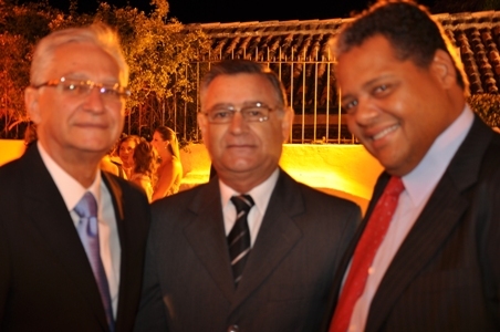 Deputado Antonio Brito, Jorge Stock e Alan Biond