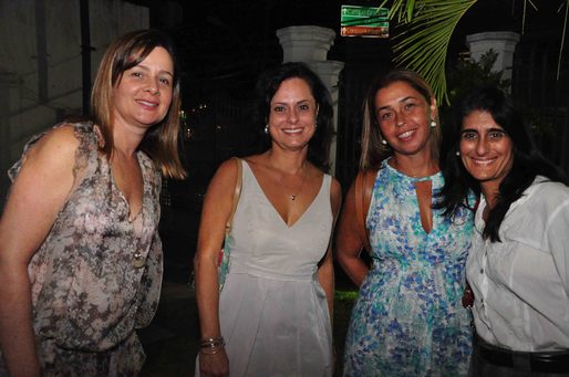 Izauda Cerqueira, Ana Verena Perazo, Luciane Kaelsch e Maria Prado