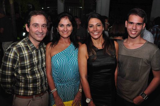 Antônio Gatto, Cynthia Borja, Manuel Alvarez e Luzia Santhana