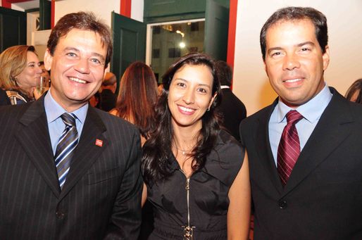 Carlos Couto Jr, Diana Queiros e Alexandre Landim