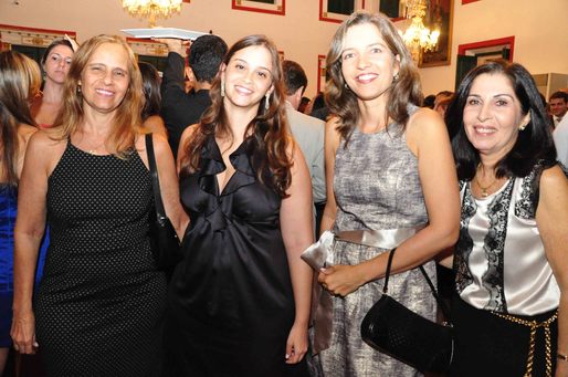 Ediana e Luciana Diniz, Tatiana Ferraz e Eliana Gesteira