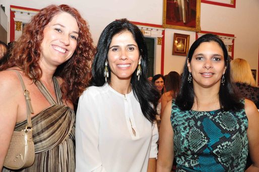 Karina Chagas, Mônica Sarti e Marla Cruz