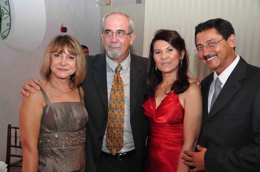 Vera Rocha, Bruno Dauster, Teka Araújo e Manoel Silva