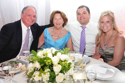 Charles, Patrícia e Steve Haberstroh e Erin Graves