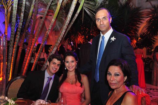 Guilherme Leal, Stephanie Kayath, Marcelo kayath e Regina Jeha