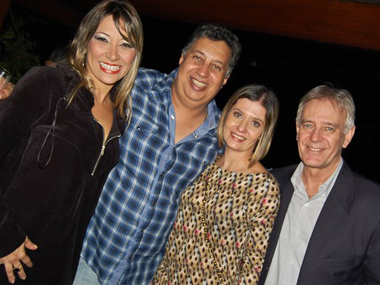 Carla Pimentel, Jamil Castro, Patrícia Nobre e Giácomo Mancini