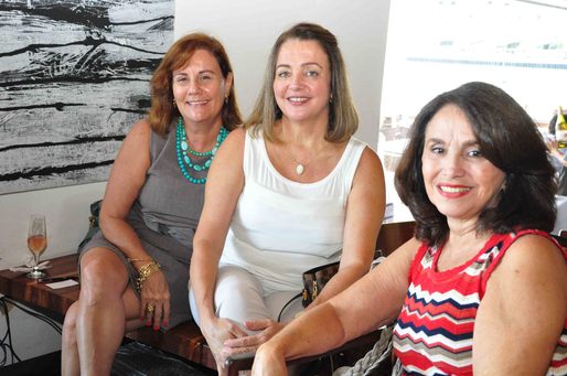 Edilene Brandão, Sandra Agra e Consuelo Vieira