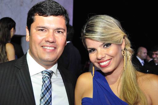 Claudio Tinoco e Alana Gonzales