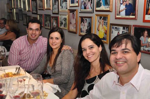 Rodrigo Sarte, Mariana Almeida, Clarissa Barbosa e Luiz Henrique Barbosa