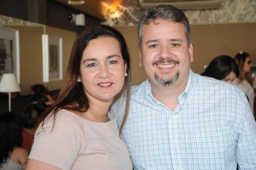 Claudia Lopes e Rogerio Dantas