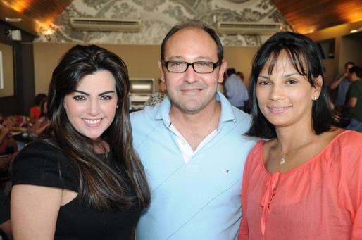 Daniela Lopes, Cau Biglia e Alessandra Melo