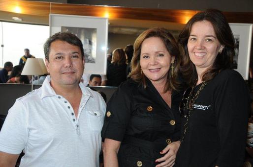 Lucimar Romanel,  Eliane Kruschewsky e Marcia Dantas